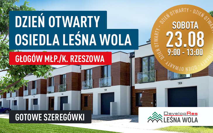 Przyjdź na Dzień Otwarty osiedla Leśna Wola!